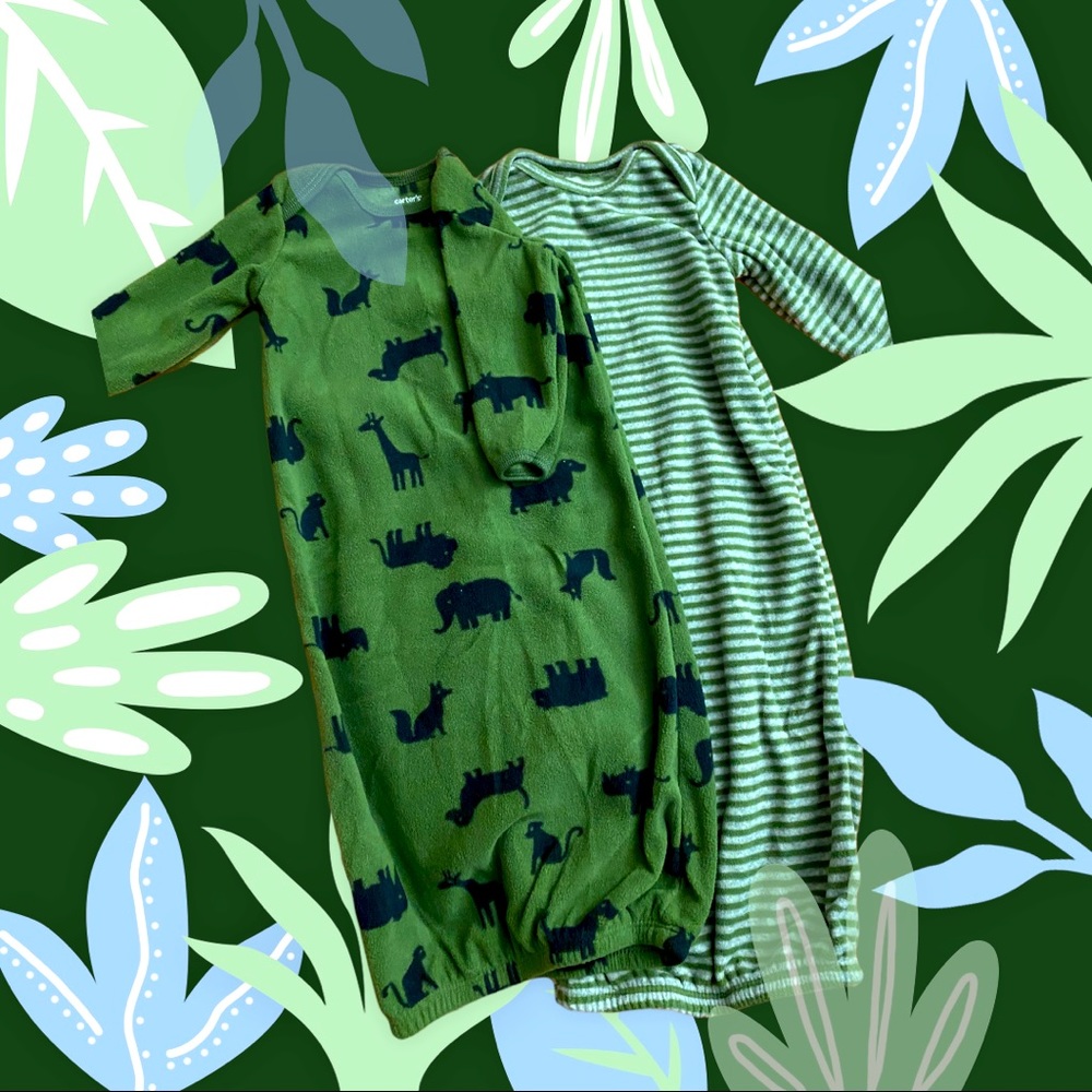 Open bottoms baby suits